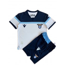 Camisola SS Lazio Criança Equipamento Segundo 2021-2022 Manga Curta